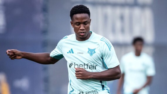 Luis Sinisterra, jogador do Cruzeiro (foto: Gustavo Aleixo/Cruzeiro)