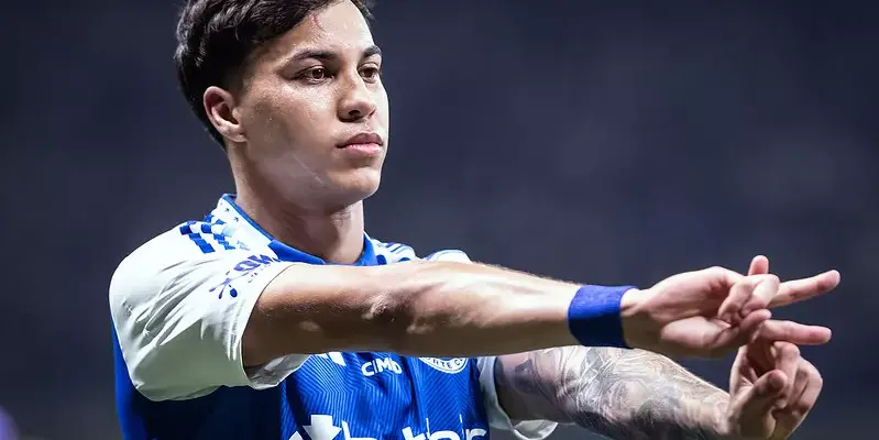 Kaio Jorge celebra esforço após classificação do Cruzeiro na Copa do Brasil