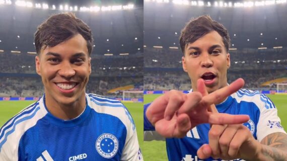 Kaio Jorge, centroavante do Cruzeiro (foto: Reprodução/Cruzeiro)