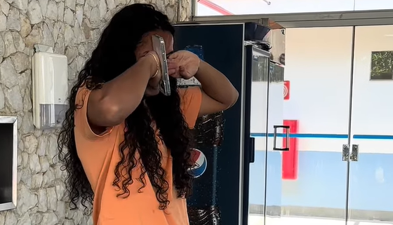 Isa Chagas chora em despedida no Cruzeiro (foto: Divulgação/Cruzeiro)