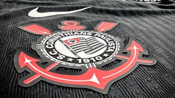 Escudo do Corinthians (foto: Gustavo Vasco/ Corinthians)