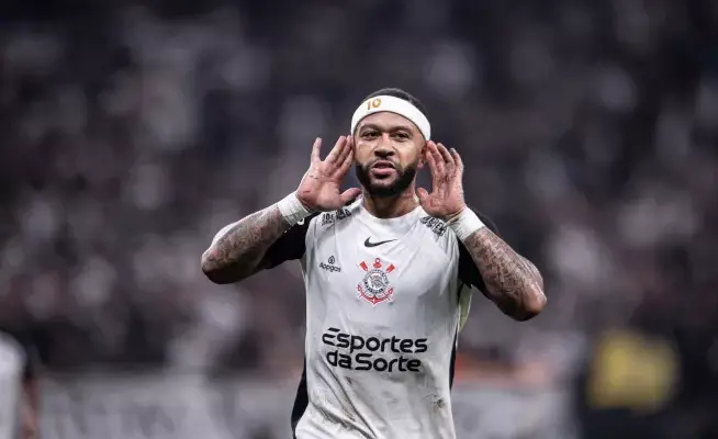 Memphis Depay celebra um ano de Corinthians: ‘Ainda estamos longe de terminar’
