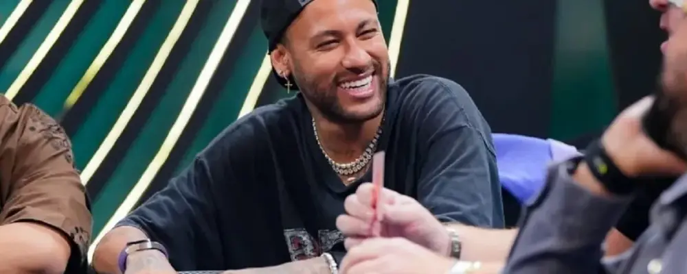Neymar transforma poker em ‘terapia’ durante recuperação de lesão no Santos