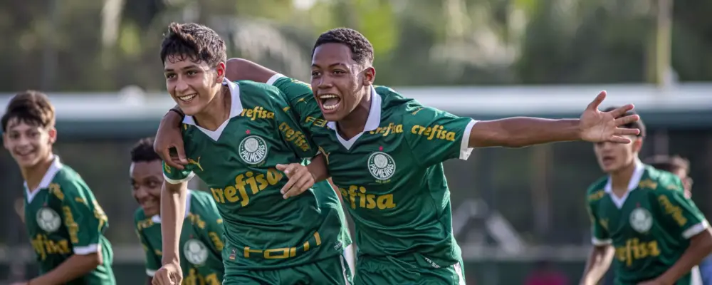 PAULISTA SUB-12: Palmeiras faz 8; Santos, Corinthians e São Paulo também vencem