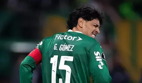 Palmeiras teme desfalque de Gómez e prepara substituto para jogo contra o Bahia