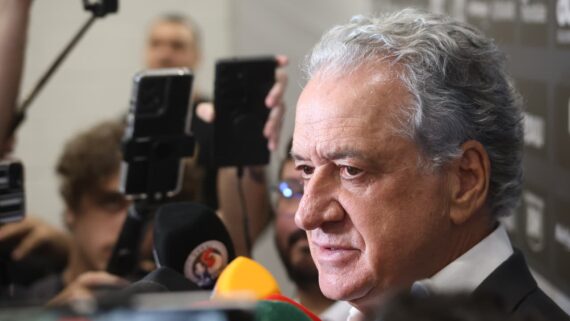 Sérgio Coelho, presidente do Atlético (foto: Marcos Vieira/EM/D.A. Press)