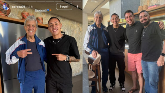 Kauã Moraes e Wilson Piazza (foto: Reprodução/Instagram)