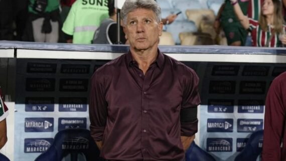 Renato Gaúcho não é mais técnico do Fluminense (foto: LUCAS MERÇON/FLUMINENSE FC)
