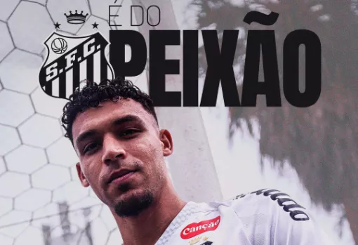 Santos oficializa contratação do meia Victor Hugo, ex-Flamengo