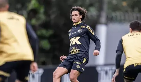 Santos pode ter retorno de Arão contra o Bragantino no Brasileirão