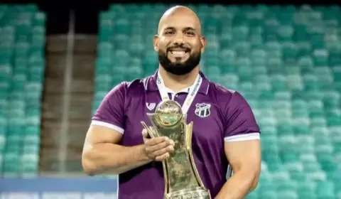 Técnico do sub-20 do Ceará celebra nova conquista: ‘Coroa o esforço’