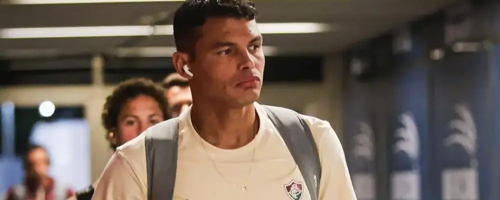Thiago Silva sente dores e vira dúvida no Fluminense contra o Sport