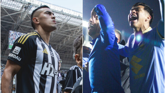 Atlético e Bolívar medirão forças pelas quartas de final da Sul-Americana (foto: Montagem com imagens de Pedro Souza/Atlético e X/Bolívar)