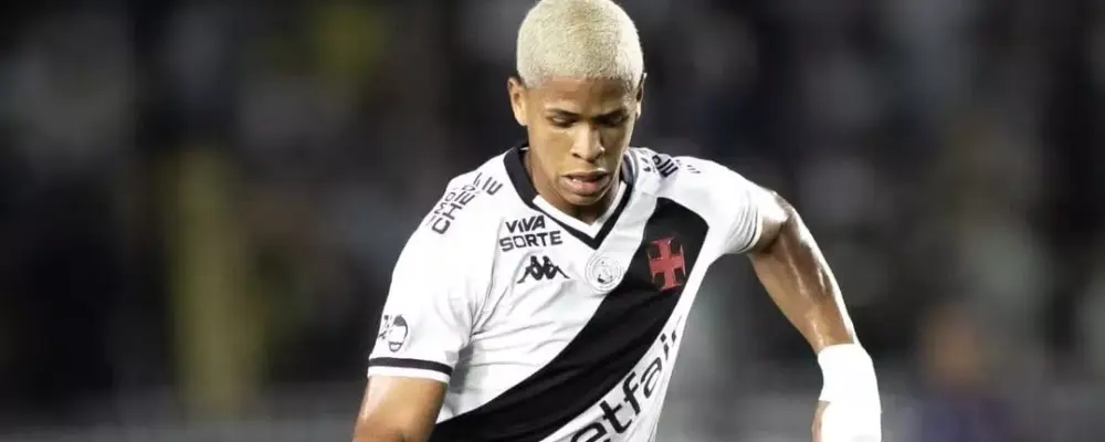 Vasco rejeita oferta de clube da Ucrânia por Cauan Barros