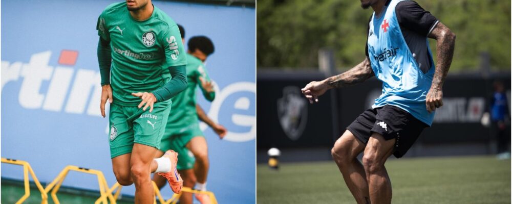 Palmeiras x Vasco: onde assistir, horário e escalações do Brasileirão