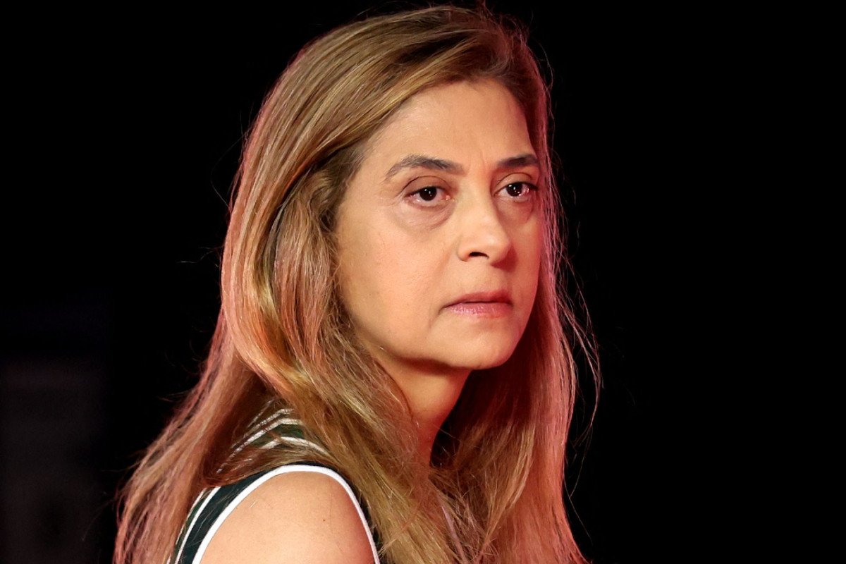 Leila Pereira, presidenta do Palmeiras (foto: MEGAN BRIGGS/AFP)