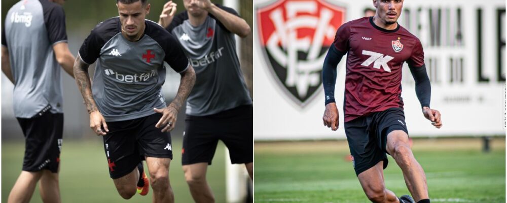 Vasco x Vitória: onde assistir, horário e escalações pelo Brasileiro