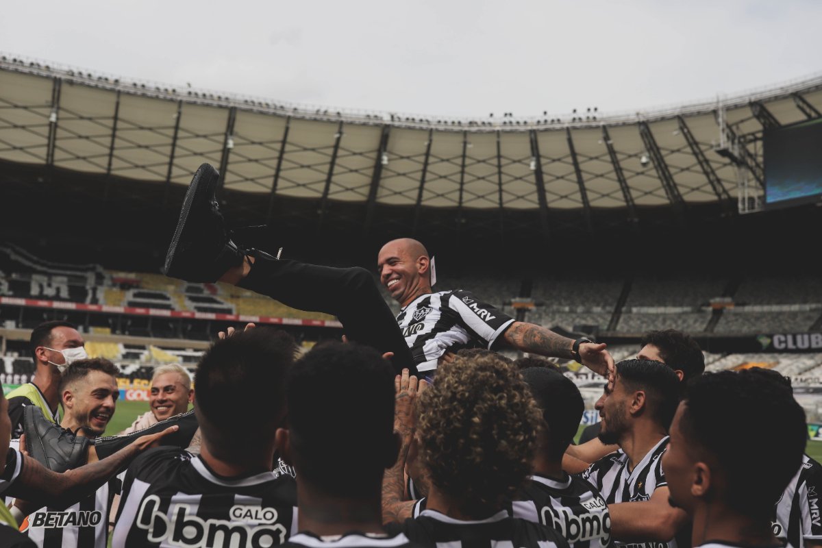 Despedida de Tardelli no Atlético - (foto: Pedro Souza / Atlético)