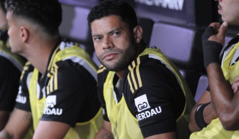 A mensagem de Hulk para promessa do Atlético horas antes do clássico com o Cruzeiro