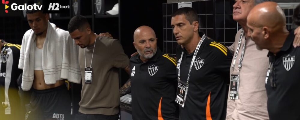 Sampaoli faz pedido a jogadores do Atlético para clássico contra Cruzeiro
