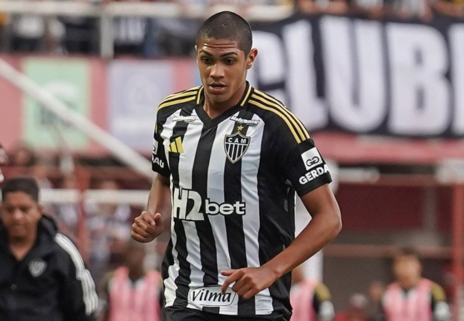 Hendel Índio, meio-campista do Atlético - (foto: Daniela Veiga / Atlético) Hendel Índio, meio-campista do Atlético - (foto: Daniela Veiga / Atlético)