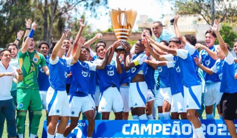 Cruzeiro faz 8 a 1 no Coimbra e conquista o Campeonato Mineiro Sub-20