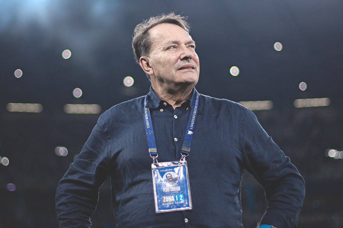 Pedro Lourenço, dono da SAF do Cruzeiro (foto: Gustavo Martins/ Cruzeiro)