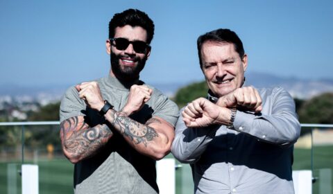 A reação de Gustavo Lima em post do Cruzeiro em homenagem a Pedrinho