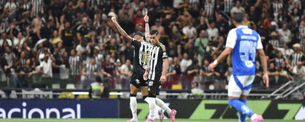 Ruan Tressoldi celebra ‘superação’ com gol em Atlético x Cruzeiro