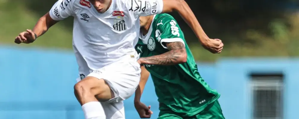 PAULISTA SUB-20: Santos e Palmeiras empatam e São Paulo vence o Guarani