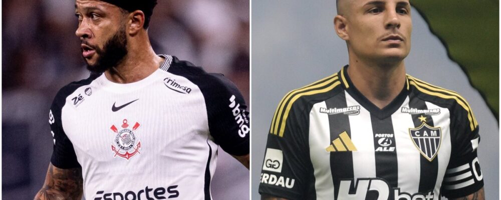 Corinthians x Atlético: onde assistir ao vivo e escalações pelo Brasileiro