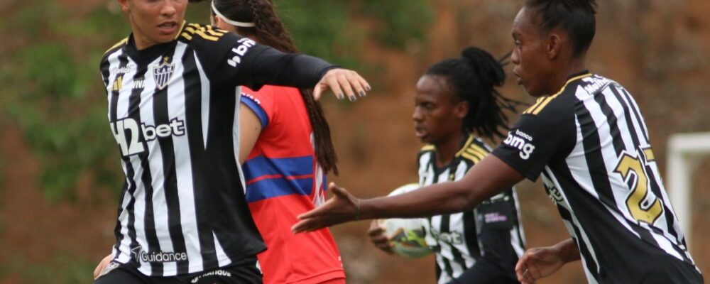 Com poker e hat-trick de atacantes, Atlético faz 17 a 0 no Mineiro Feminino