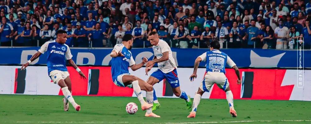 Atacante do Fortaleza lamenta derrota para Cruzeiro: “Faltou eficácia”