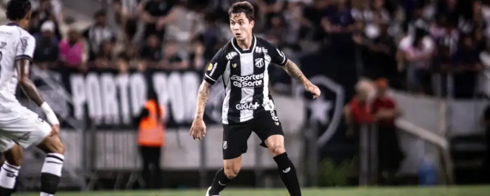 Volante do Ceará admite atuação ruim em derrota: “Trabalhar para recuperar”