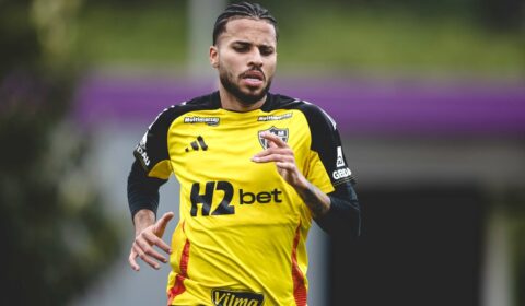 O status de Alexsander no Atlético antes do jogo contra o Independiente del Valle