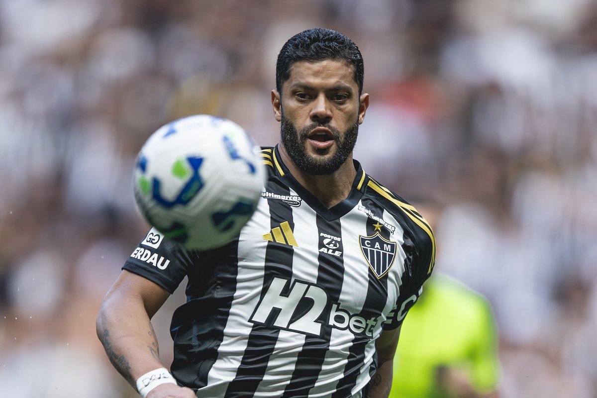 Hulk, atacante do Atlético - (foto: Pedro Souza/Atlético)