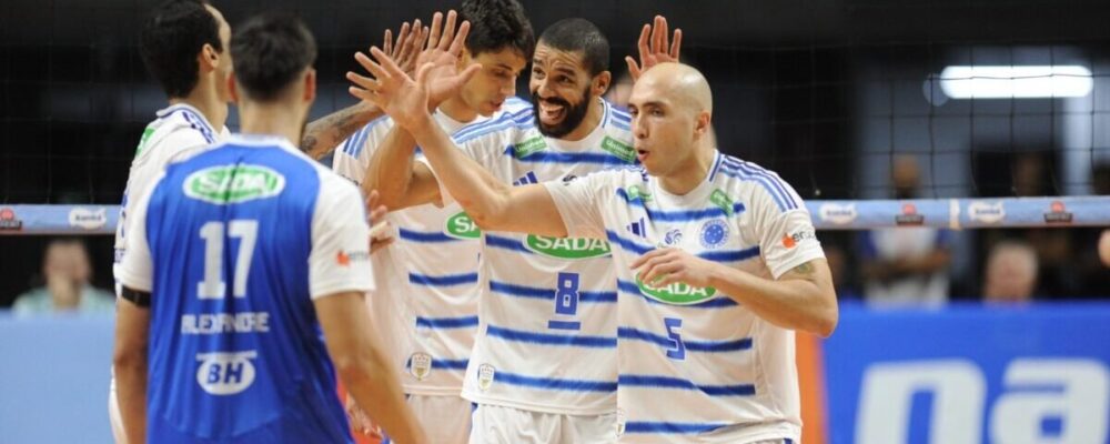 Cruzeiro na Superliga de Vôlei 2025/26: datas, horários e onde assistir aos jogos