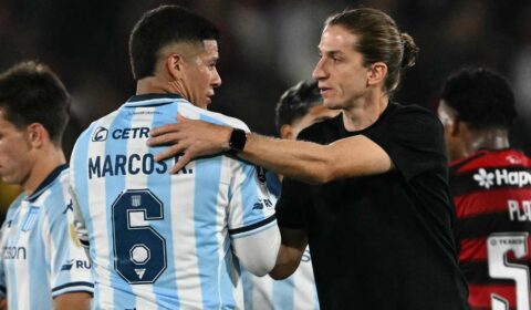 Filipe Luís sobre vitória do Flamengo contra o Racing: ‘Vantagem simbólica’