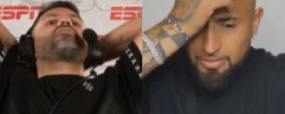 Vídeo: Agüero e Vidal reagem ao gol do Flamengo sobre o Racing