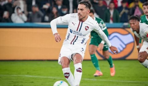 Foi pênalti? Renata Ruel opina sobre lance polêmico em LDU x Palmeiras na Libertadores