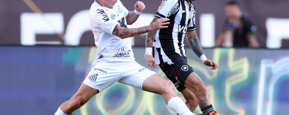 Santos empata com Botafogo e abre um ponto do Z4 do Brasileiro