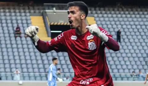 Paulista Sub-20: Cria do clube, Rodrigo Falcão brilha, defende dois pênaltis e leva o Santos à final