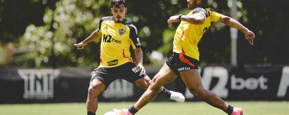 Como foi o último treino do Atlético antes da semifinal da Sul-Americana?
