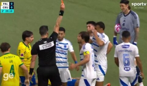 Rizek discorda de expulsão de Fabrício Bruno, do Cruzeiro, mas pondera