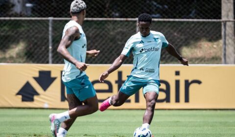 Atacante do Cruzeiro fica fora de treino integral e é dúvida contra Vitória