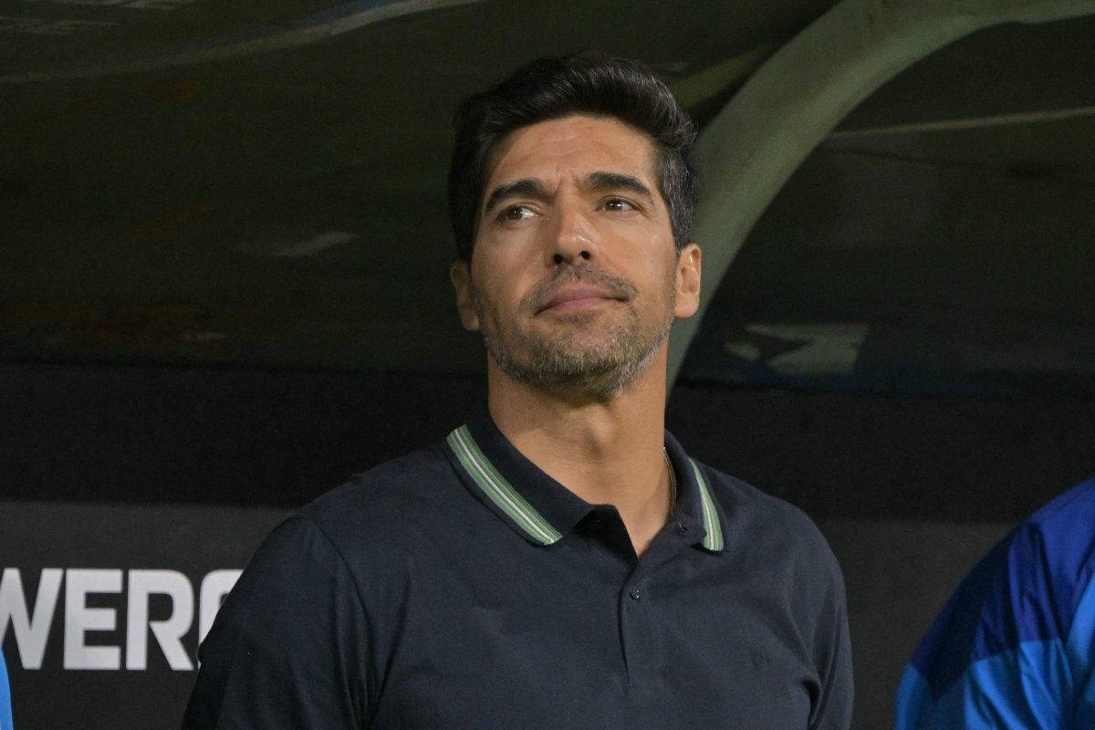 Abel Ferreira, técnico do Palmeiras - (foto: NELSON ALMEIDA/AFP)