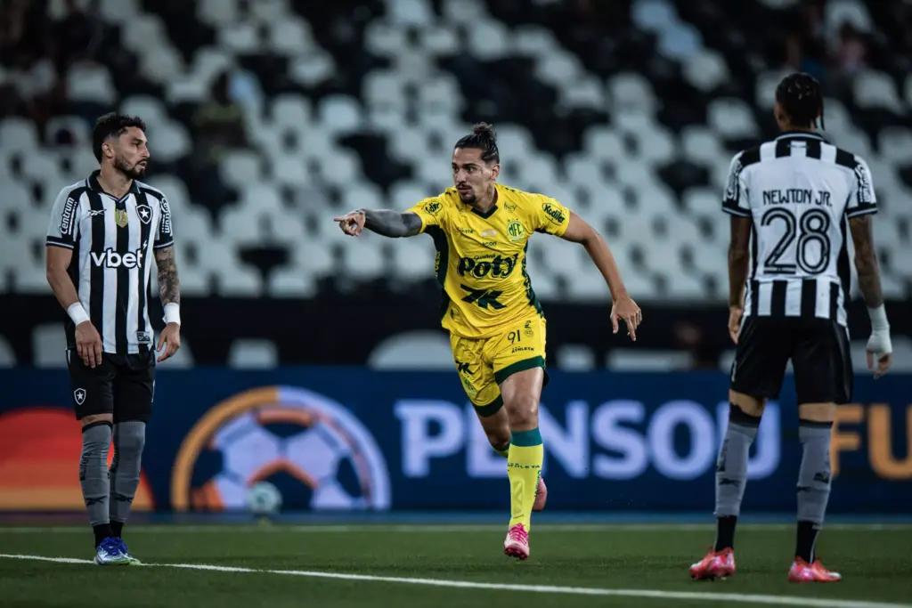 Mirassol x Botafogo. Foto: Pedro Zacchi-Mirassol