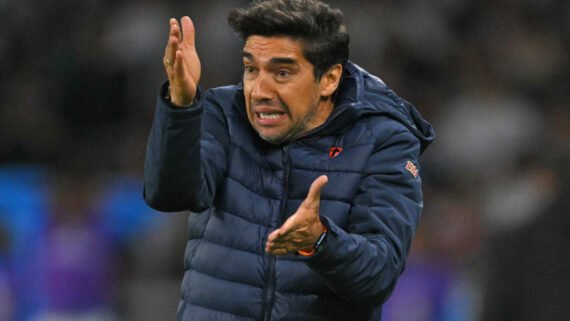 Abel Ferreira, técnico do Palmeiras (foto: RODRIGO BUENDIA/AFP)