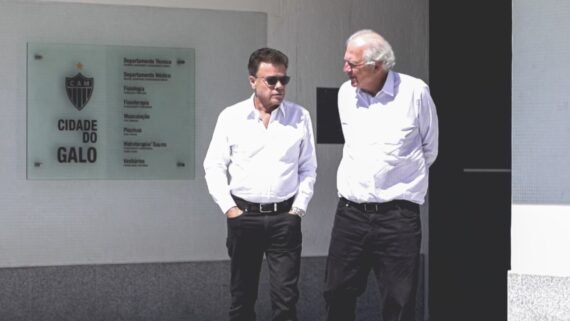 Renato Salvador e Rubens Menin (foto: Divulgação/Atlético)