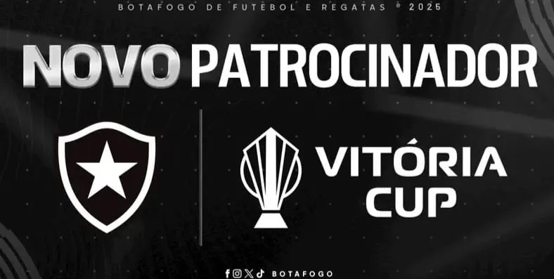 Botafogo fecha parceria com a Vitória Cup até o fim de 2026